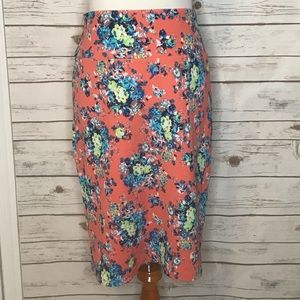 SUPER RARE Lularoe Floral Cassie Skirt